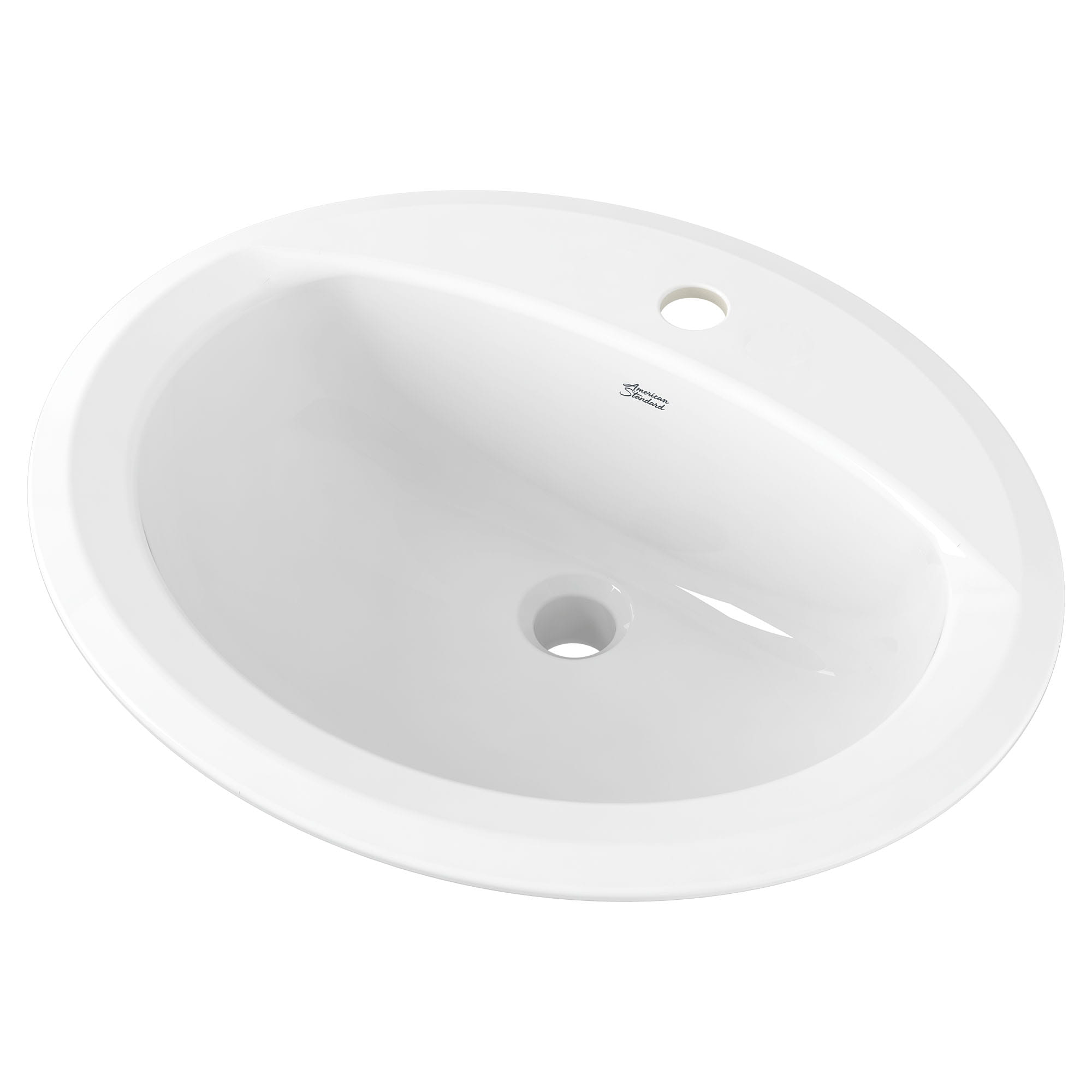 Lavabo Aqualyn à encastrer - trou central seulement